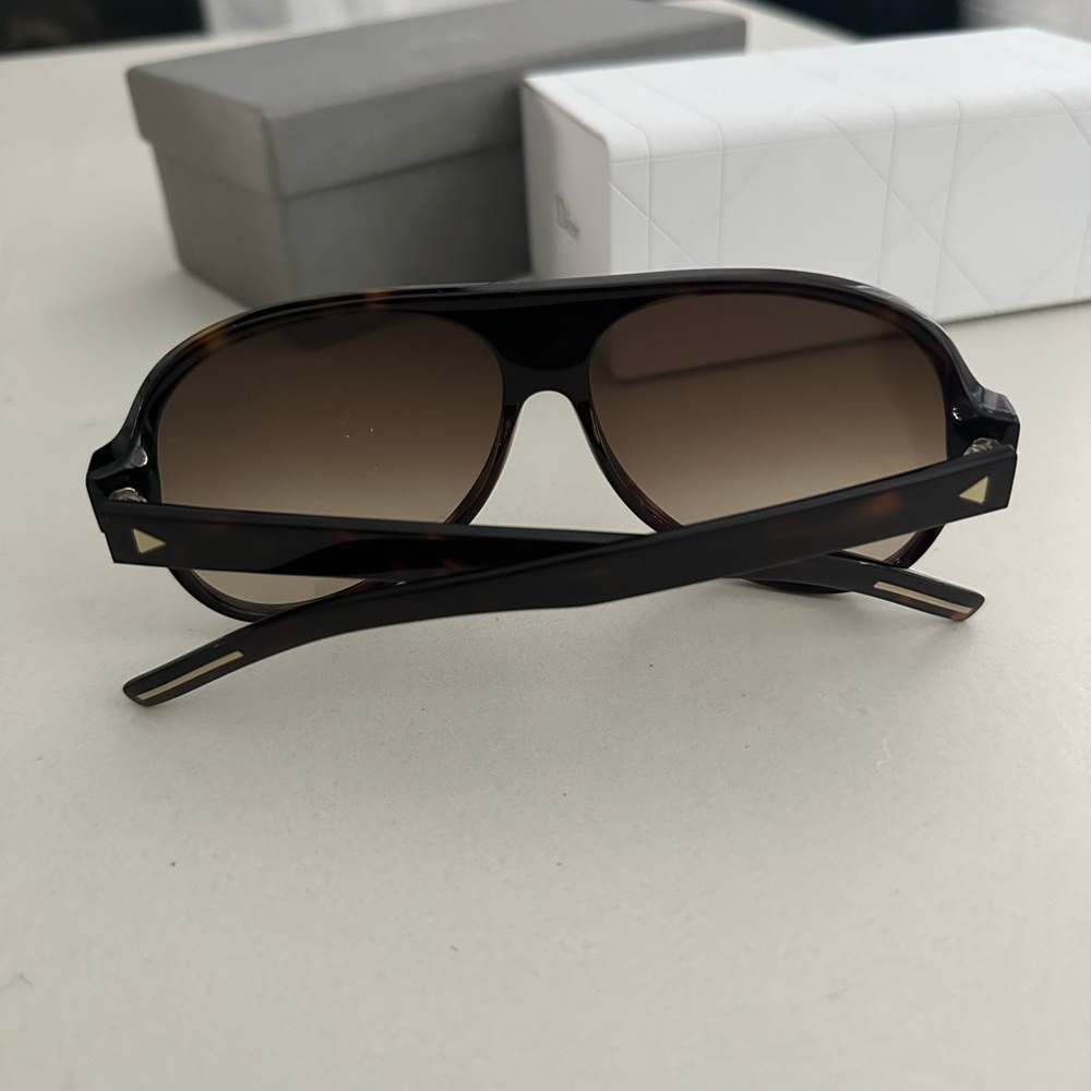 Dior Homme Black Tie Sunglasses - Picture 2 of 3